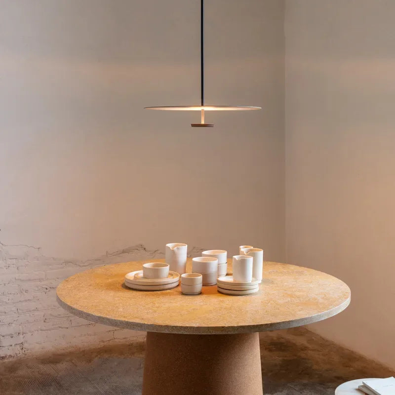 Moderne Pendellampe Ring Design for Stue og Spisestue 0