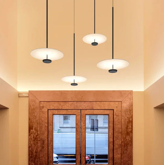 Moderne Pendellampe Ring Design for Stue og Spisestue 1