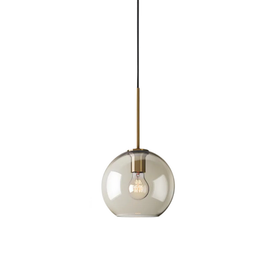 Moderne Pendellampe i Glass 0