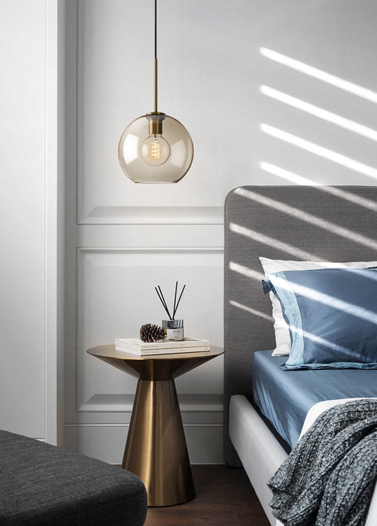 Moderne Pendellampe i Glass 7