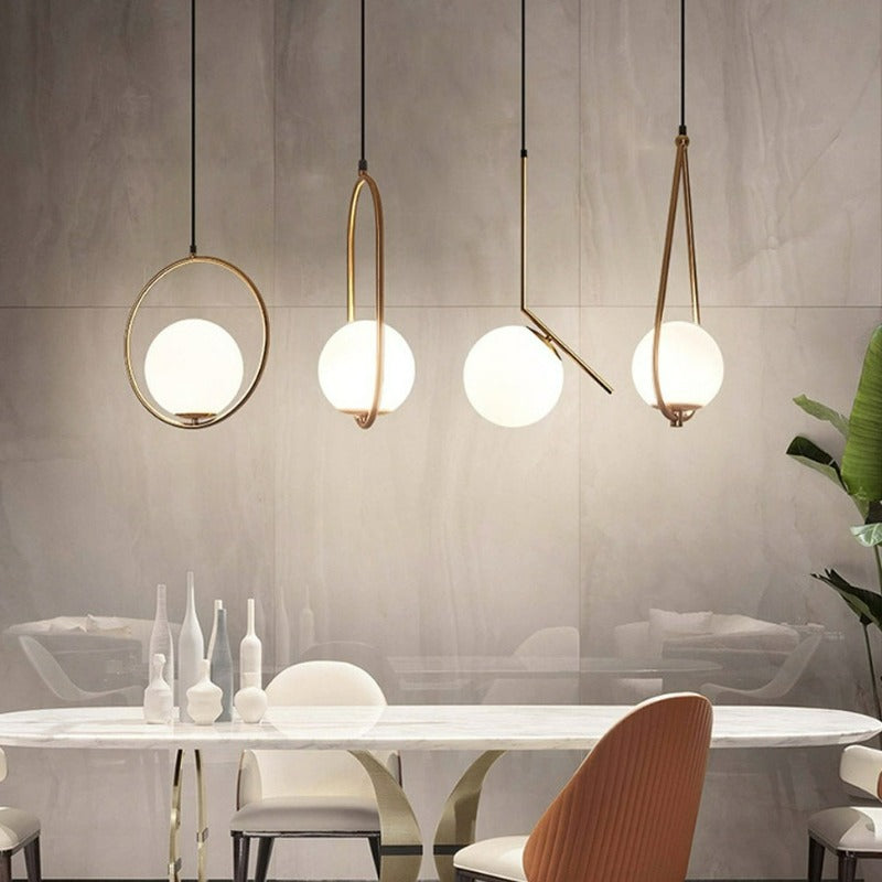 Moderne Pendellampe i Nordisk Stil Justerbar Belysning 1