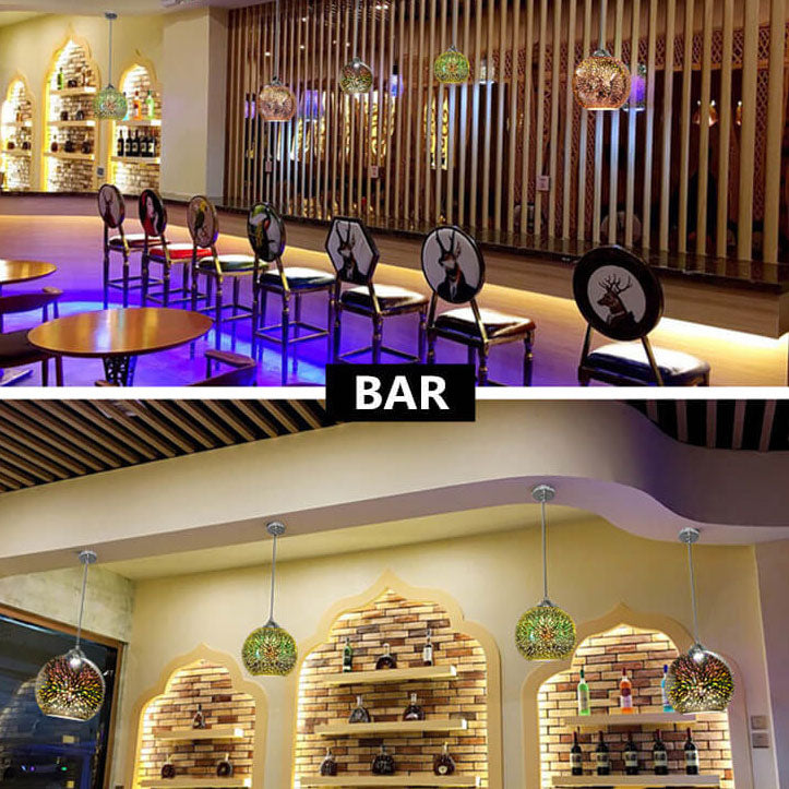 Moderne Pendellampe med 3D Design 6