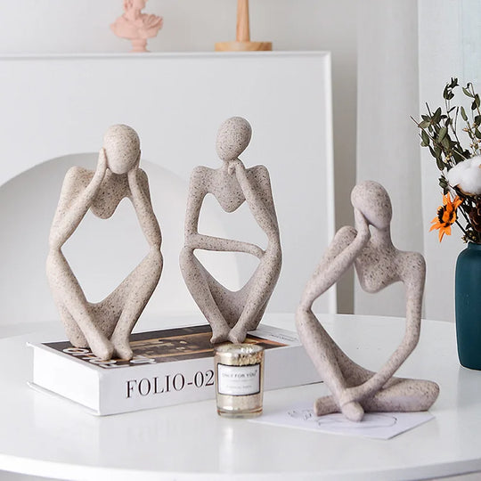 Moderne Skulptur Figur til Hjemmedekorasjon 1