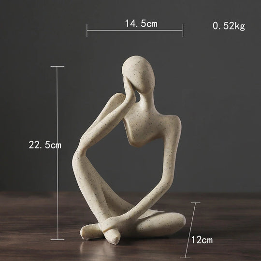 Moderne Skulptur Figur til Hjemmedekorasjon 10