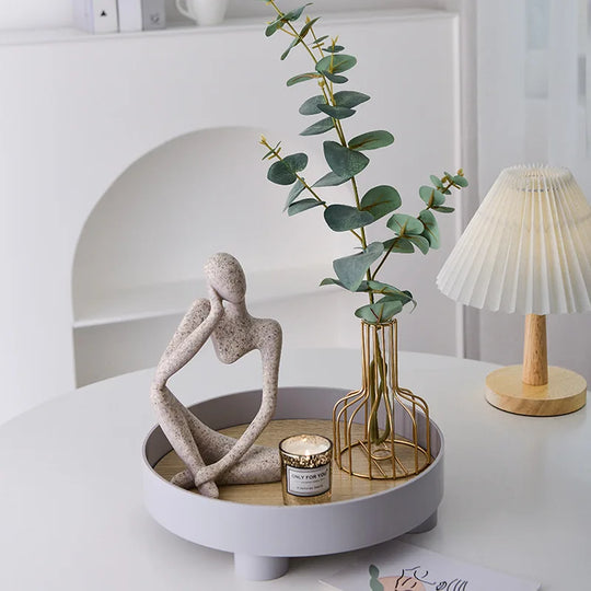 Moderne Skulptur Figur til Hjemmedekorasjon 2