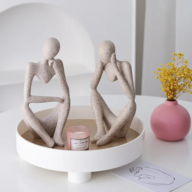 Moderne Skulptur Figur til Hjemmedekorasjon 3