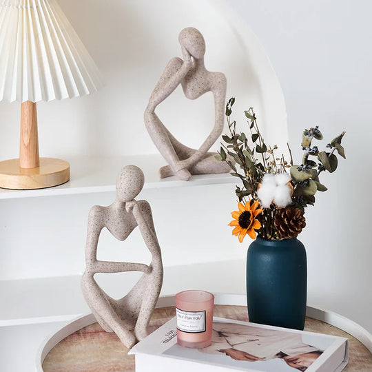 Moderne Skulptur Figur til Hjemmedekorasjon 4