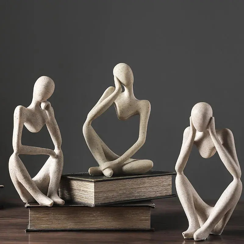 Moderne Skulptur Figur til Hjemmedekorasjon 5