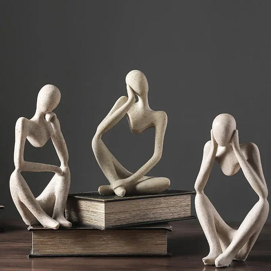 Moderne Skulptur Figur til Hjemmedekorasjon 5