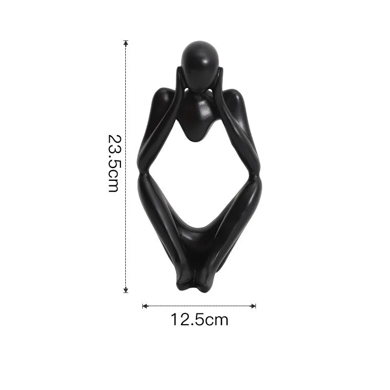 Moderne Skulptur Figur til Hjemmedekorasjon 6