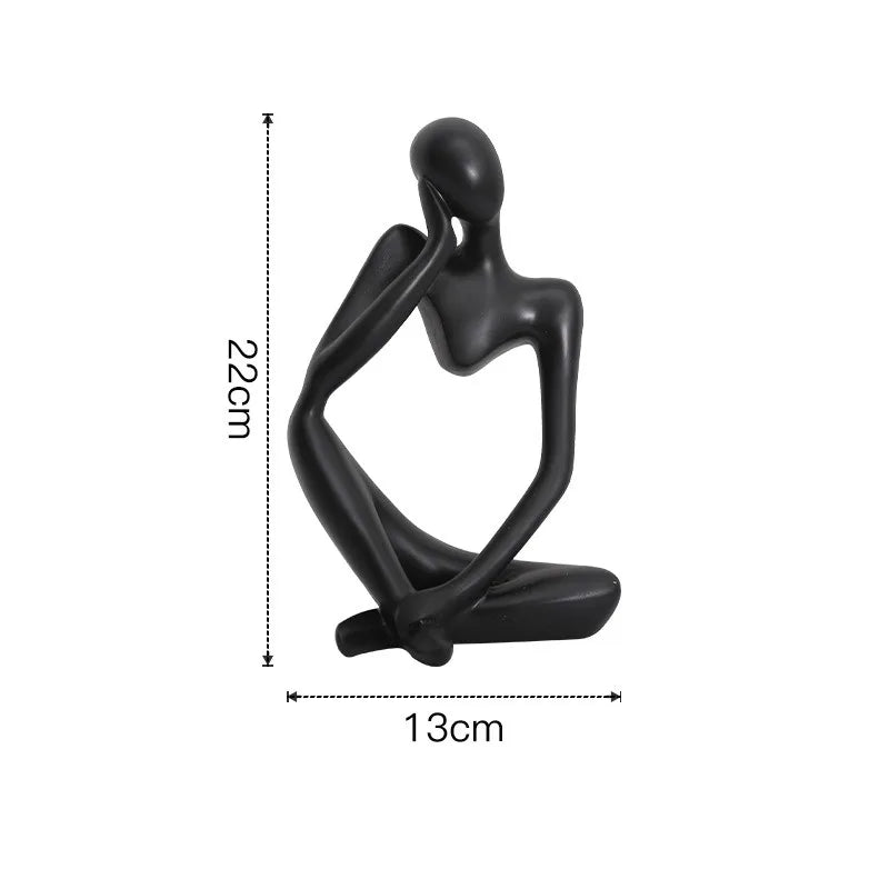 Moderne Skulptur Figur til Hjemmedekorasjon 8