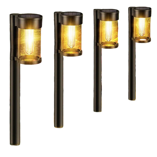 Moderne Solcellehagebelysning 0