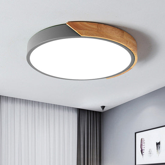 Moderne Taklampe Soverom med LED Lys Minimalistisk Design 1