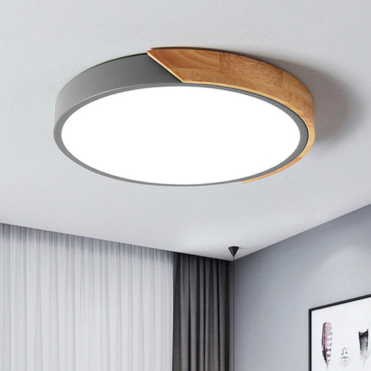 Moderne Taklampe Soverom med LED Lys Minimalistisk Design 11
