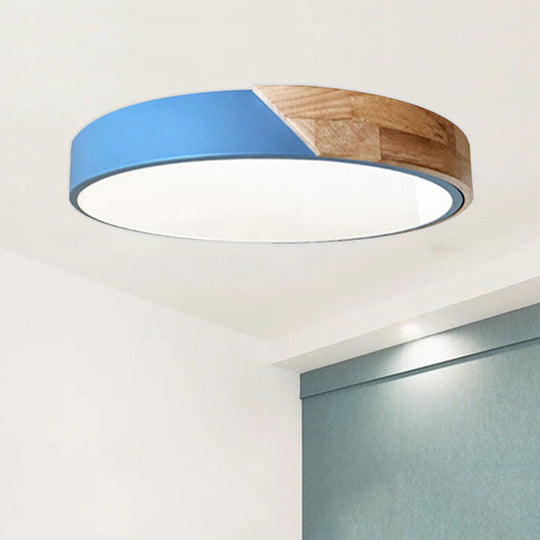 Moderne Taklampe Soverom med LED Lys Minimalistisk Design 13
