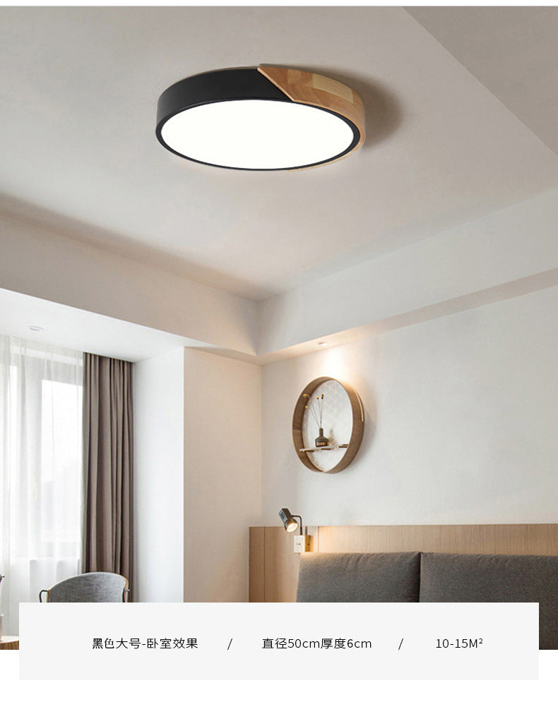 Moderne Taklampe Soverom med LED Lys Minimalistisk Design 2