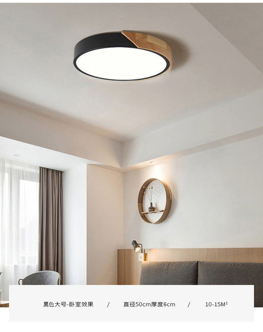 Moderne Taklampe Soverom med LED Lys Minimalistisk Design 2