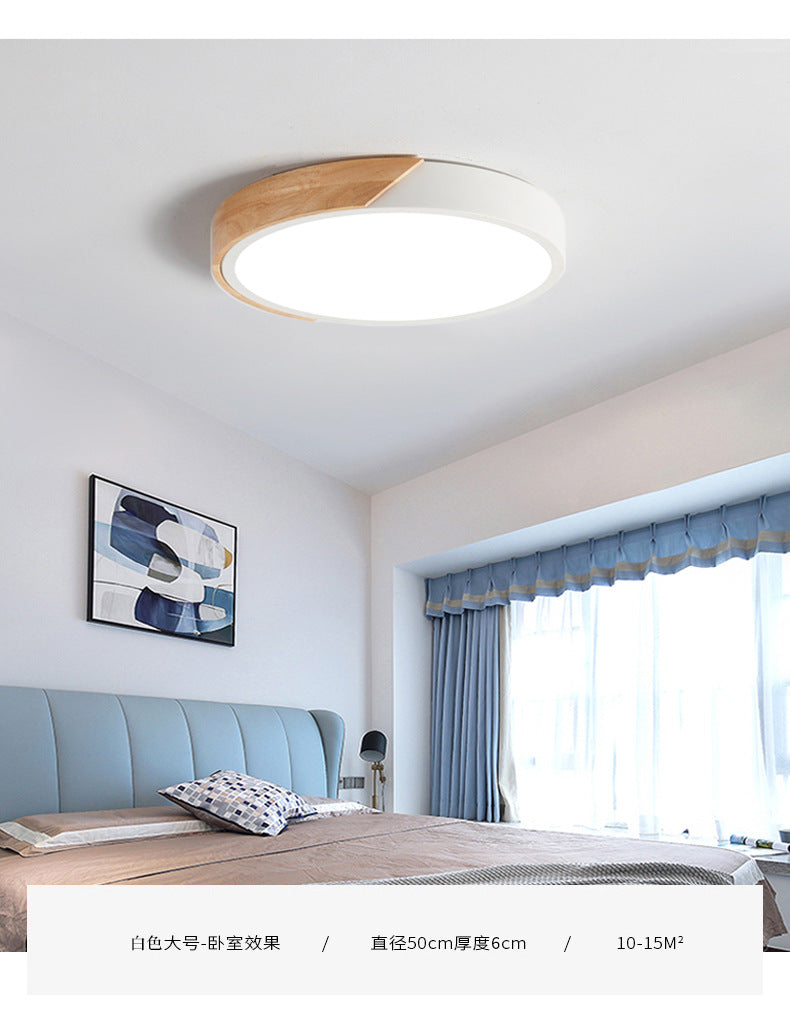 Moderne Taklampe Soverom med LED Lys Minimalistisk Design 8