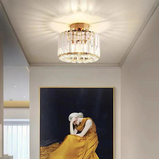Moderne Taklampe med Krystaller for Stue, Soverom og Gang 2