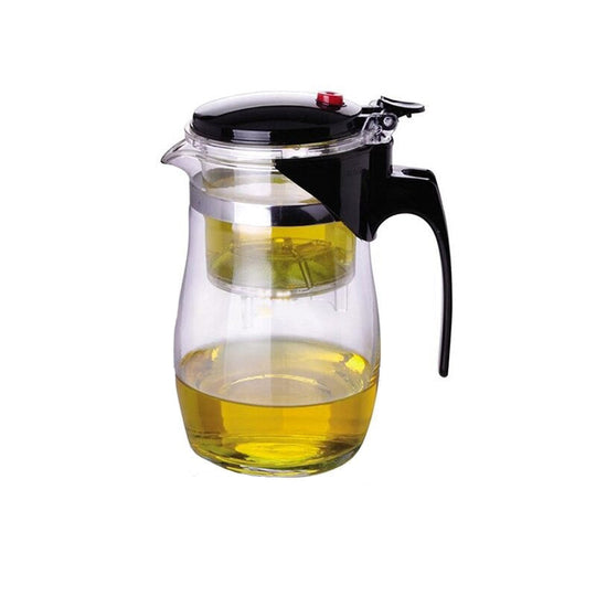 Moderne Te-kanne med Teinfuser i Glass 6