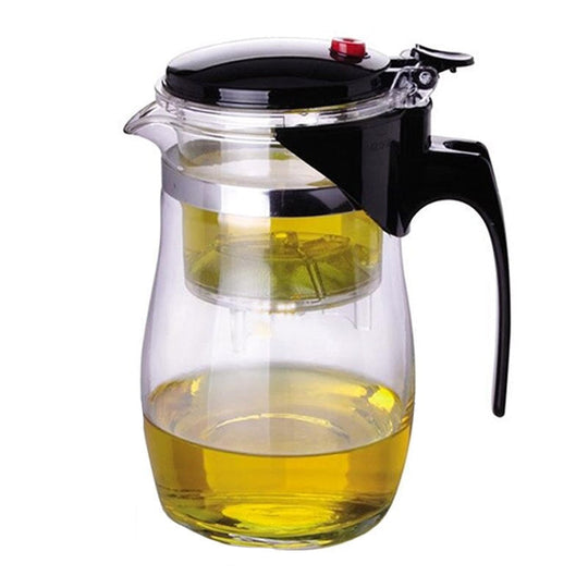 Moderne Te-kanne med Teinfuser i Glass 9