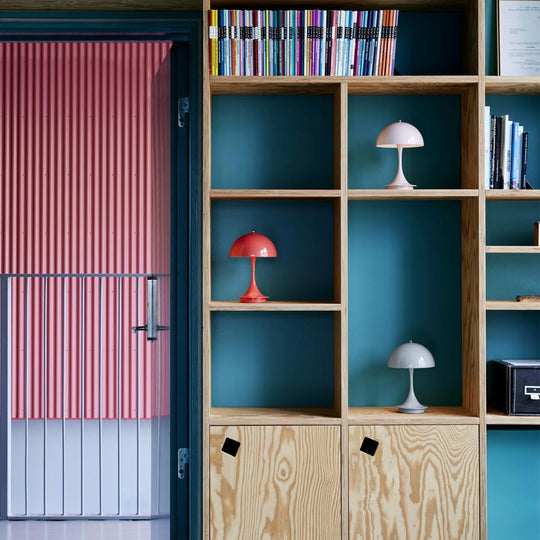Moderne Trådløs LED-bordlampe med Dimmer 7