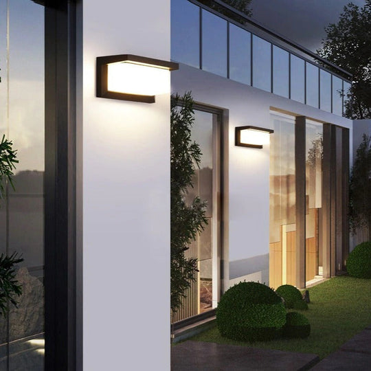 Moderne Utendørs Belysning LED Lampe for Terrasse og Hage 4