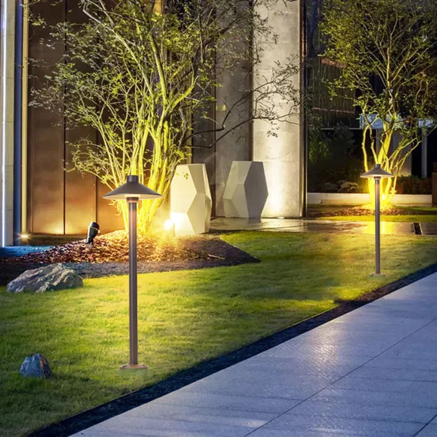 Moderne Utendørs Solar LED Lys for Hagebelysning 4