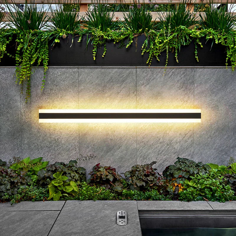 Moderne Utendørs Vegglampe for Hage og Terrasse 2