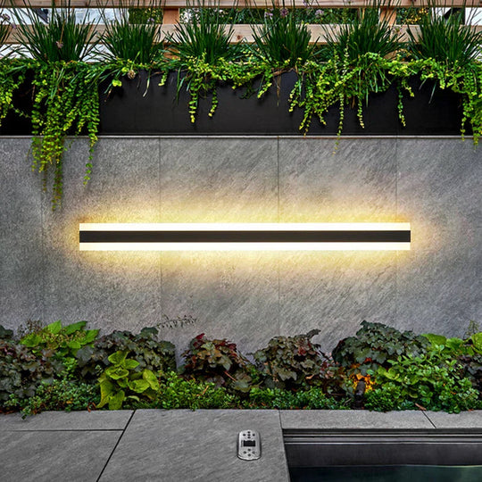 Moderne Utendørs Vegglampe for Hage og Terrasse 2