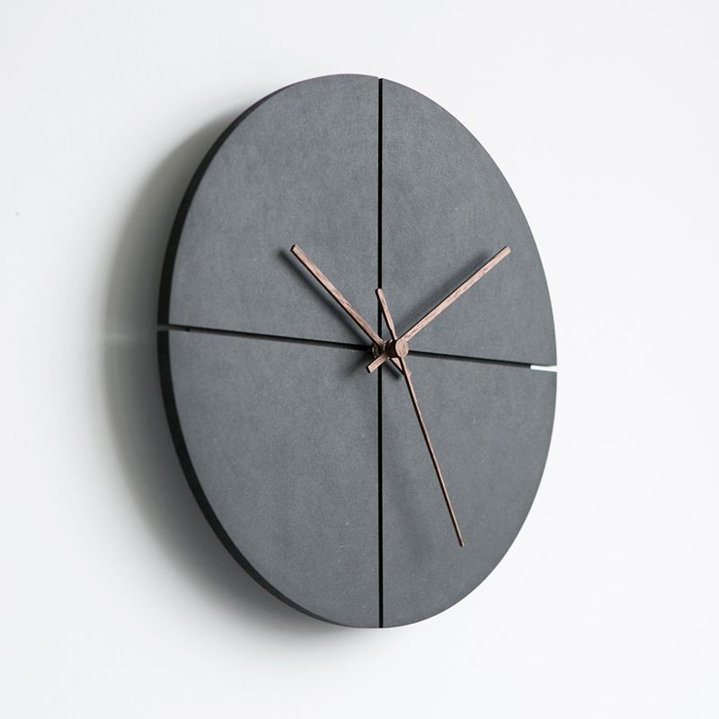 Moderne Veggklokke 28 cm Rund og Firkantet 1