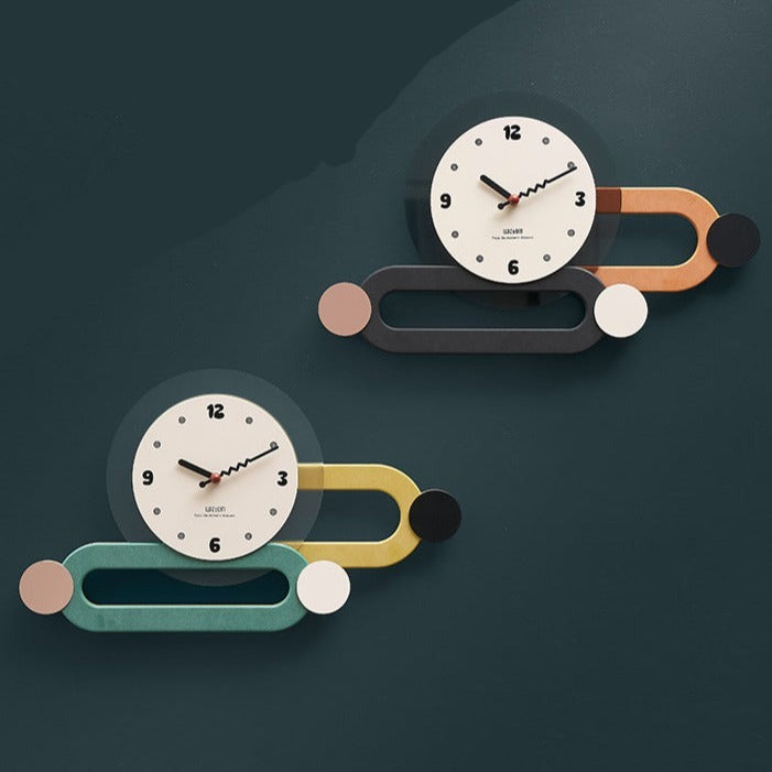Moderne Veggklokke 3D Design 7