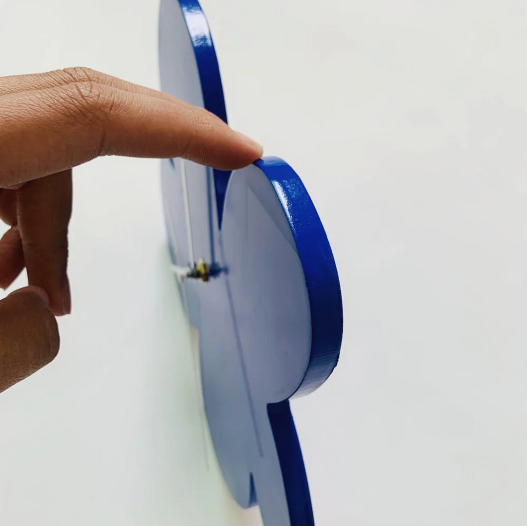 Moderne Veggklokke Geometrisk Design 5