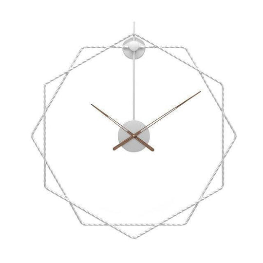 Moderne Veggklokke Geometrisk Design 54 cm 9