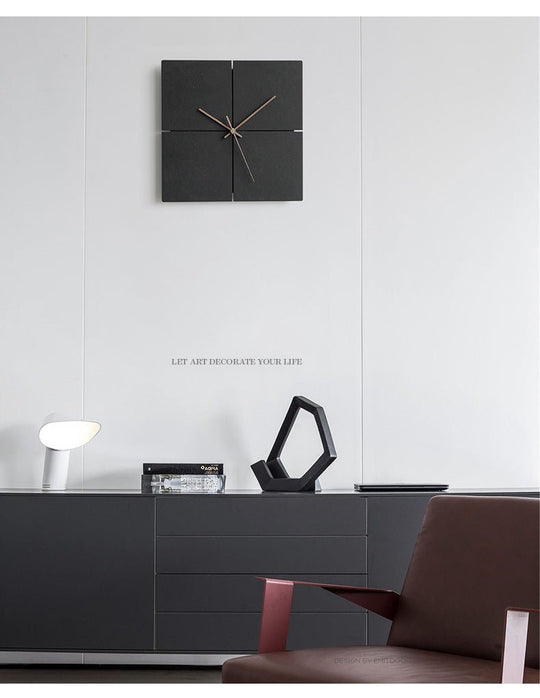 Moderne Veggklokke Minimalistisk Design for Stue, Kontor og Soverom 3
