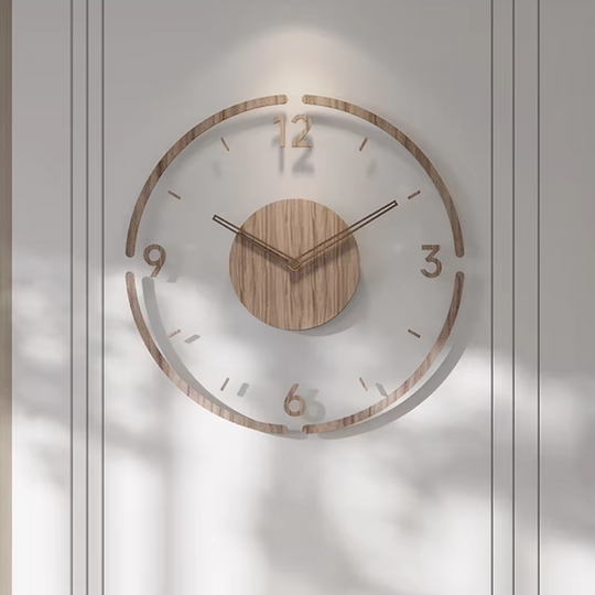 Moderne Veggklokke Minimalistisk Skandinavisk Design 30 cm eller 35 cm 2