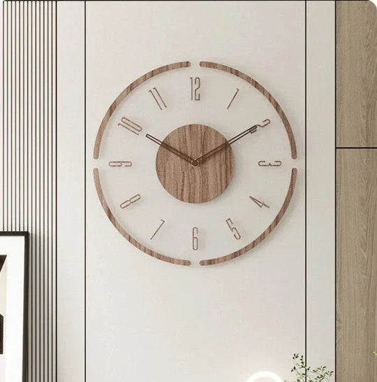 Moderne Veggklokke Minimalistisk Skandinavisk Design 30 cm eller 35 cm 5