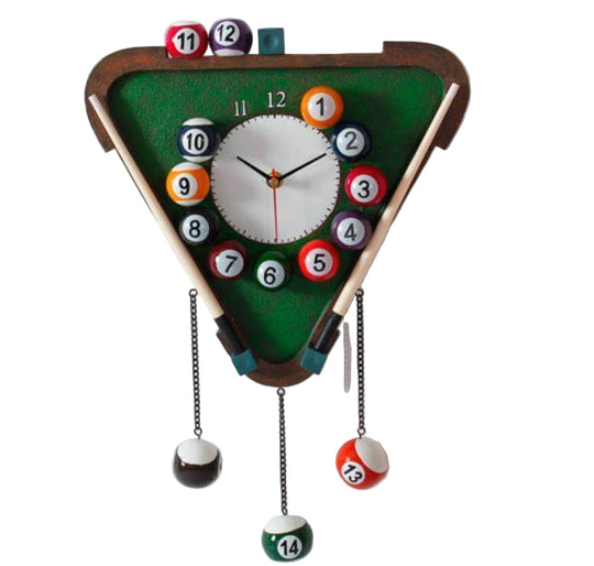 Moderne Veggklokke for Spillrom med Bassengdesign 0