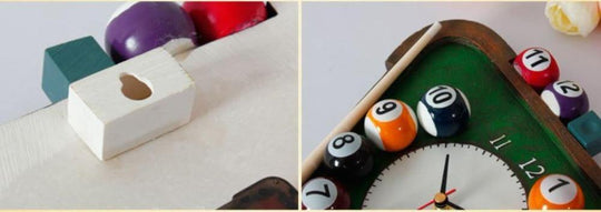 Moderne Veggklokke for Spillrom med Bassengdesign 1