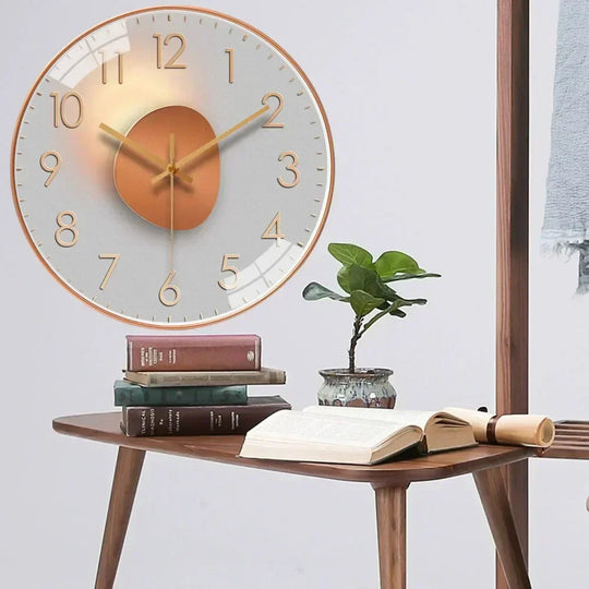 Moderne Veggklokke i Minimalistisk Design 2