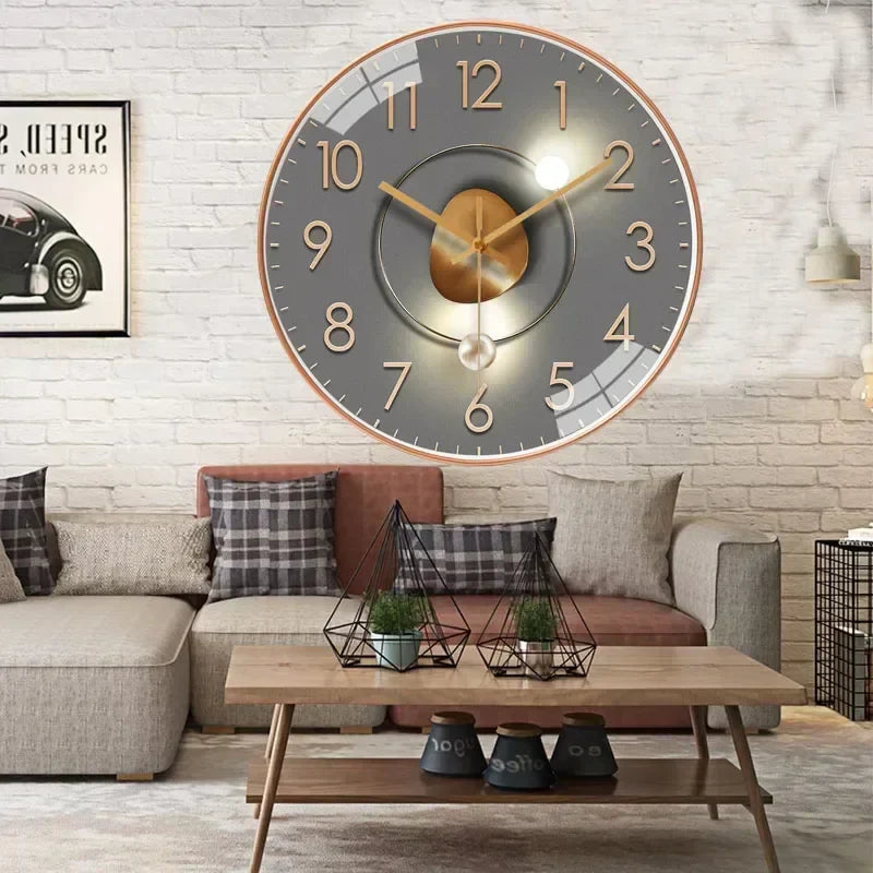 Moderne Veggklokke i Minimalistisk Design 5