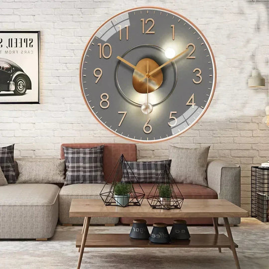 Moderne Veggklokke i Minimalistisk Design 5