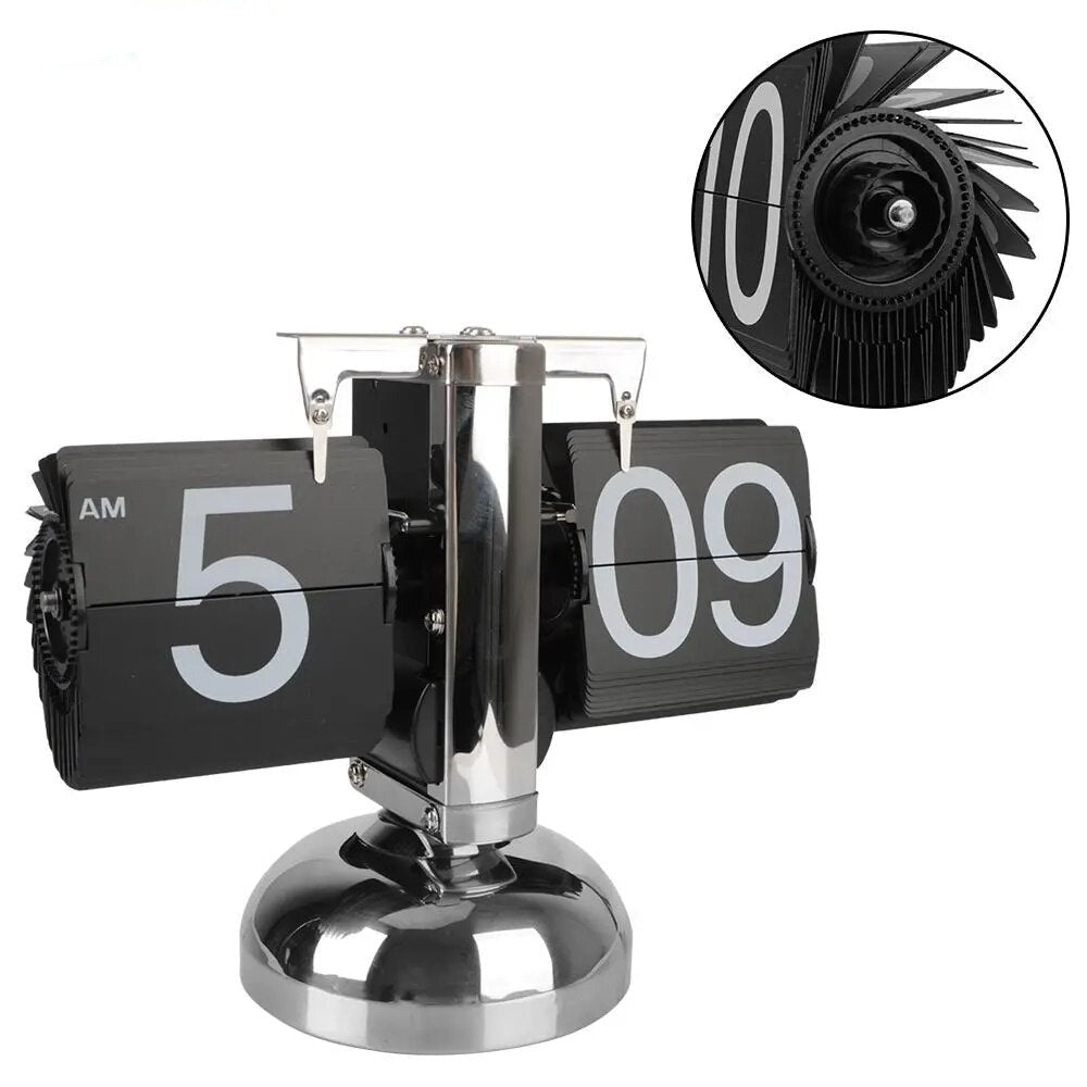 Moderne Veggklokke med Automatisk Roterende Element 1
