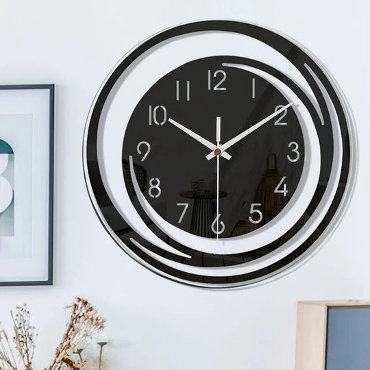 Moderne Veggklokke med Minimalistisk Design og Stille Drift 4