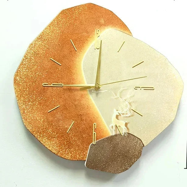 Moderne Veggklokke med Unik Design 0