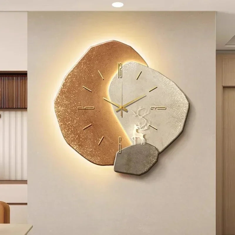 Moderne Veggklokke med Unik Design 2