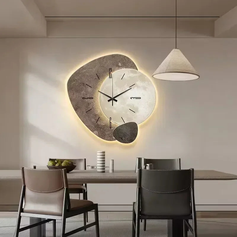 Moderne Veggklokke med Unik Design 4