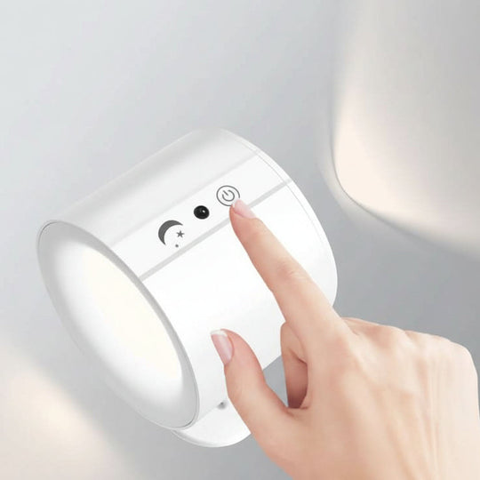 Moderne Vegglampe Dimbar 360° Roterbar for Stue og Soverom 5