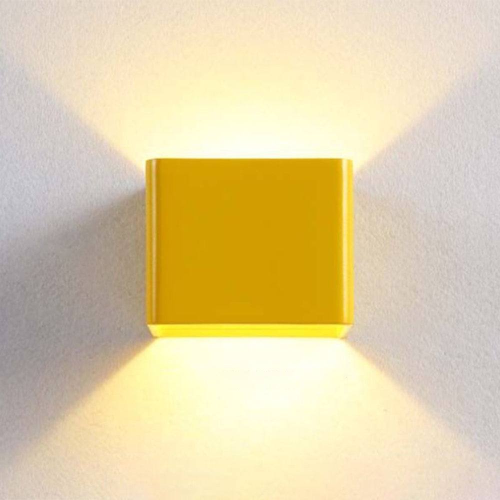 Moderne Vegglampe Firkantet Design 12