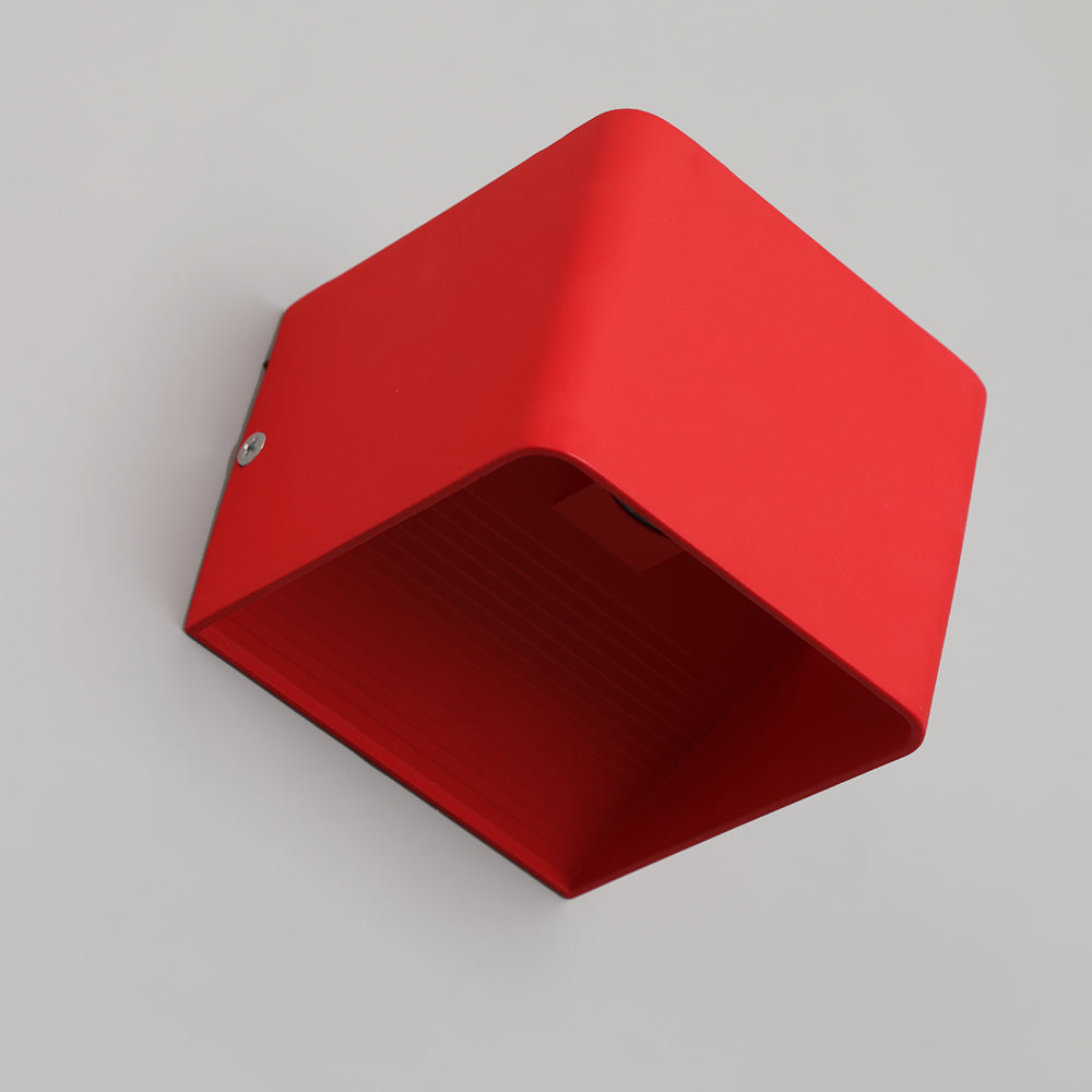 Moderne Vegglampe Firkantet Design 5